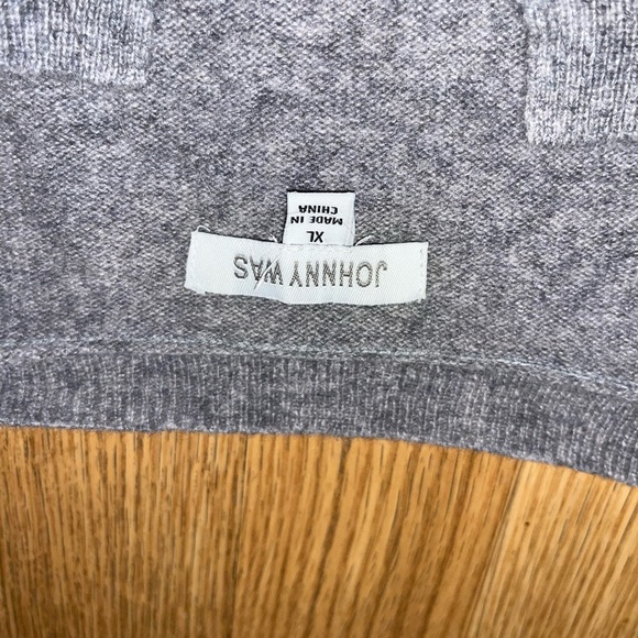 Johnny Was Cashmere Embroidered Japanese Sweater Size XL - Picture 5 of 11